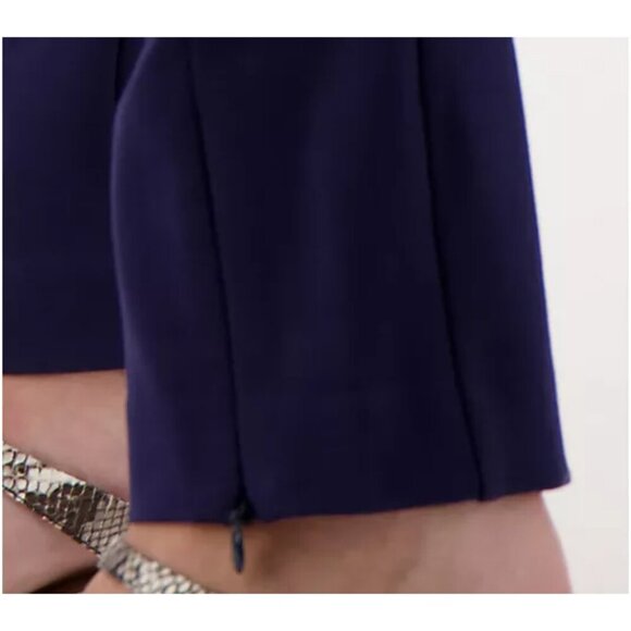 New Isaac Mizrahi Live! Medium Grey Petite Elements 24/7 Stretch Pants Petite 2X - Picture 5 of 5